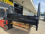 #229 New Dual cab Steel tray
