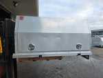 #174 Dual cab alloy Tray and canopy