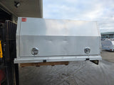 #174 Dual cab alloy Tray and canopy