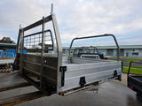 #301 Dual cab alloy tray - Dmax