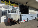 #192 extra cab alloy Tray - Hilux
