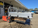 #242 extra cab heavy duty alloy Tray - Toyota Hilux