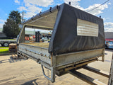 #291 Extra cab steel tray - dmax / colorado / rodeo