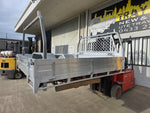 #185 Extra cab alloy Tray - Navara