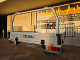 #259 dual cab heavy duty alloy Tray - Dmax current