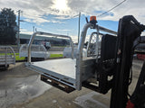 #160 Dual cab alloy Tray