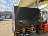 #303 Dual cab steel tray and canopy - 2000 Hilux