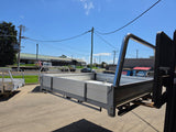 #357 Dual cab alloy tray - Heavy duty alloy - Dmax