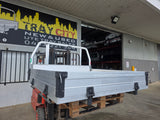 #187 Dual cab alloy Tray