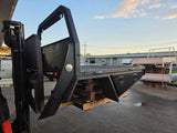 #268 dual cab steel Tray - Triton