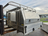 #250 dual cab alloy Tray - triton