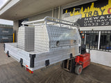 #250 dual cab alloy Tray - triton