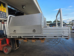 #168 Single cab Alloy Tray - Triton