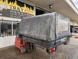 #249 dual cab steel Tray - 79 series Landcrusier