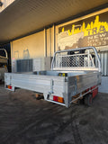 #154 Dual cab Alloy Tray - N80 Hilux