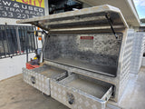 #311 Dual cab alloy tray - Dmax