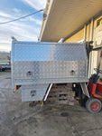 #157 Dual cab tray and canopy setup