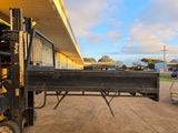 #265 single cab steel Tray - Landcrusier