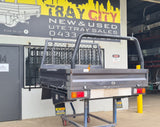 #567 Dual cab steel tray -79 series landcruiser