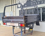 #567 Dual cab steel tray -79 series landcruiser
